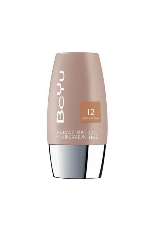 Velvet Yağsız Mat Fondöten 12 Honey Beige