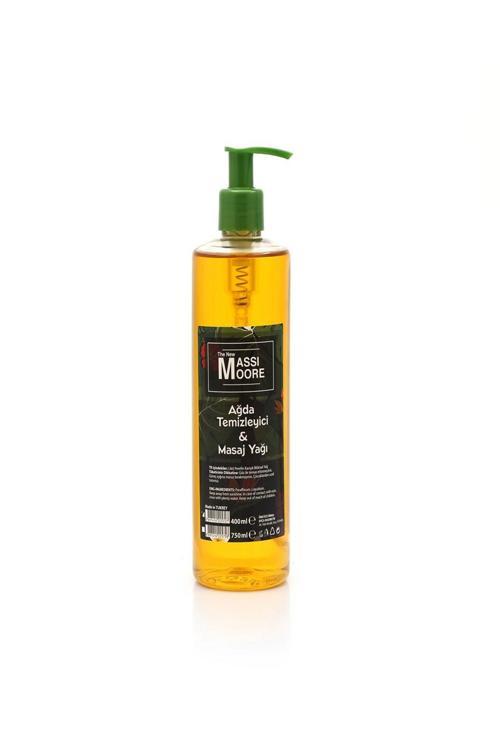 The New Massi Mooore Ağda Temizleyici & Masaj Yağı 400 Ml