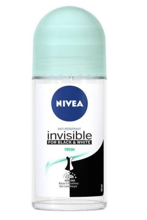 Nıvea Nıvea Roll On Black Whıte Invısıble Fresh 50 Ml