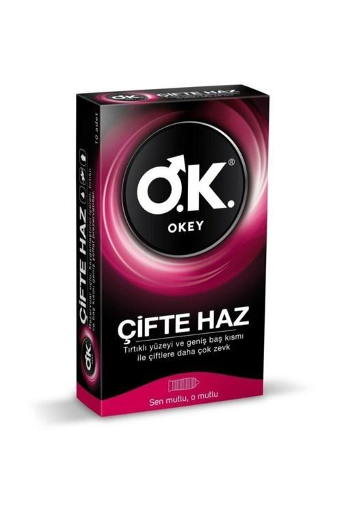 Prezervatif Çifte Haz Prezervatif 10'Lu