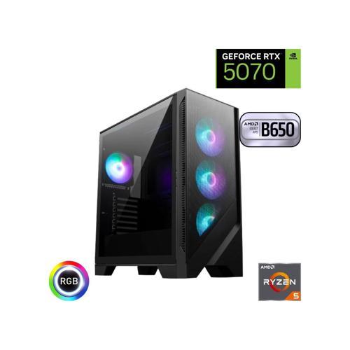 Güneysu Ryzen 5 7500F 16GB Ddr5 1tb SSD Rtx 5070 12GB B650 Anakart Oyun Bilgisayarı