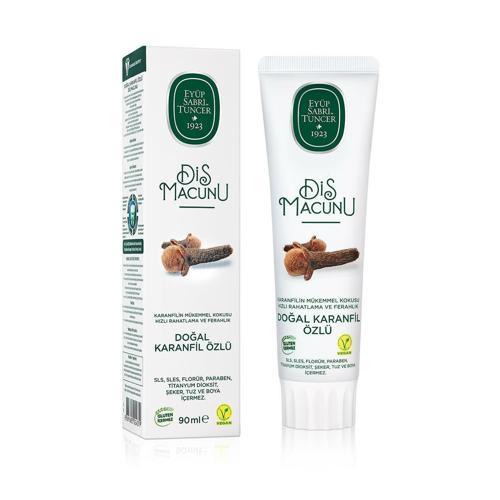Doğal Karanfil Özlü Diş Macunu 90 ml 4 Adet
