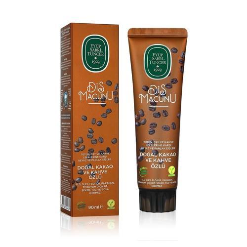 Doğal Kakao ve Kahve Özlü Diş Macunu 90 ml 2 Adet