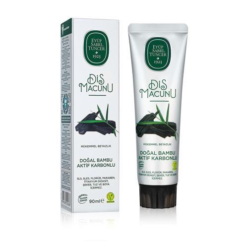 Doğal Bambu Aktif Karbonlu Diş Macunu 90 ml 2 Adet