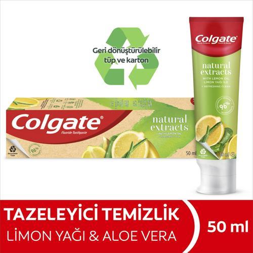 Natural Extracts Limon Yağı Diş Macunu 50 ml