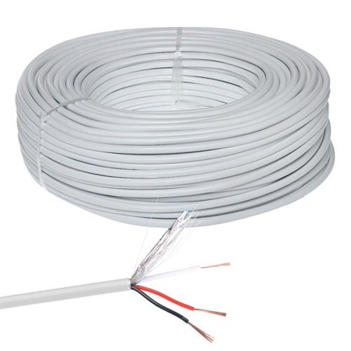 2+1X0.50mm CCA CCTV Kamera Kablosu (250 Metre) (2818)