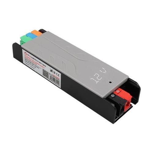 12 Volt 5 Amper 60 Watt Slim Metal Kasa Adaptör Voltaj Göstergeli 148x43x27mm (2818)