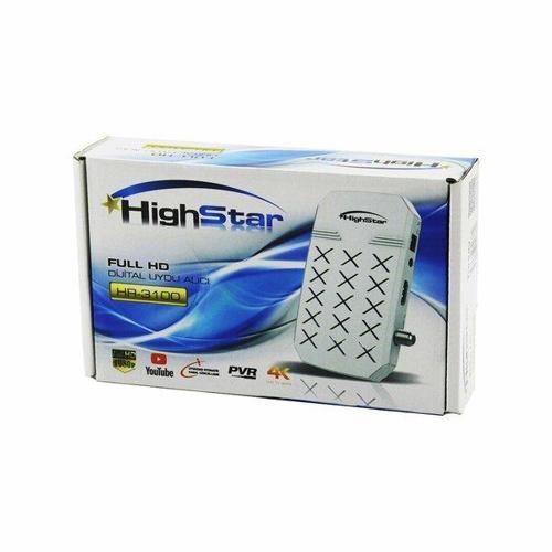 HİGHSTAR HR-3100 FULL HD DİJİTAL UYDU ALICISI 1080P - HDMI - WİFİ - AV - YOUTUBE - 4K UHD TV UYUMLU (2818)