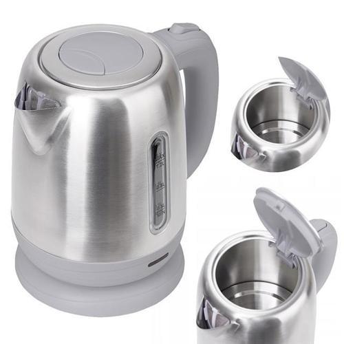 1800W 1.8 Litre Lüks Çelik Su Isıtıcı Kettle İnox CRW-7211 (2818)