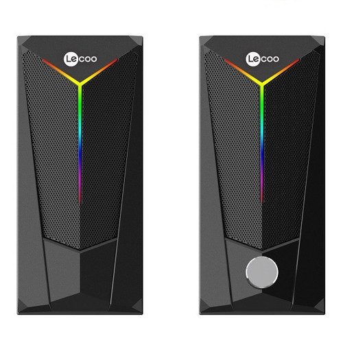 LENOVO LECOO DS104 6 VOLT 80 DB 1+1 KABLOLU IŞIKLI GAMING OYUNCU SPEAKER - HOPARLÖR (2818)