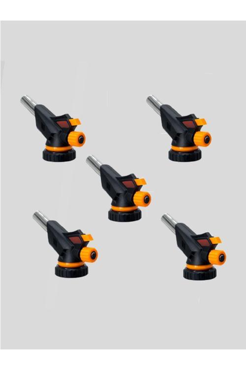 Torch Ws-509C Tudor Bütan Gaz Torch Çakmaklı Kamp Pürmüz Başlığı 5 Adet