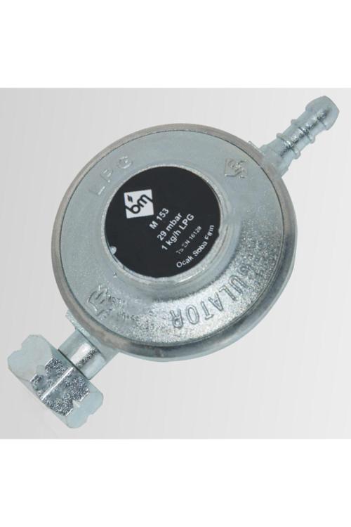 (Bm) Ocak,Fırın,Soba Vanalı-Vidalı Metal Tüp Dedantörü