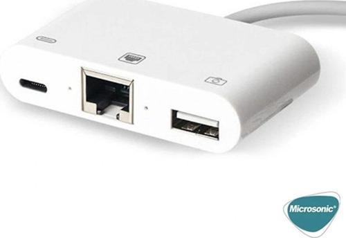 İPHONE LİGHTNİNG   ETHERENT ÇEVİRİCİ - USB GİRİŞİ