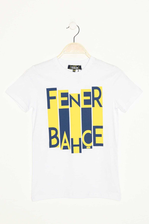 Beyaz Çocuk Trıbun Dinamik T-Shirt-A-001-0-10