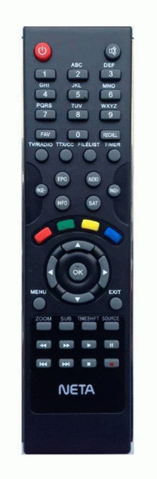 Mini HD340 Orjinal Uydu Kumandası