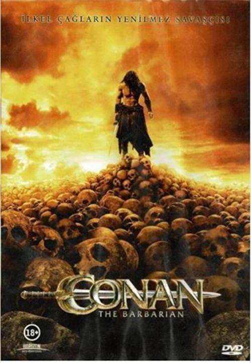 Barbar Konan - Conan The Barbarian ( Türkçe Dublaj ) ( Ambalajında - Sıfır ) DVD