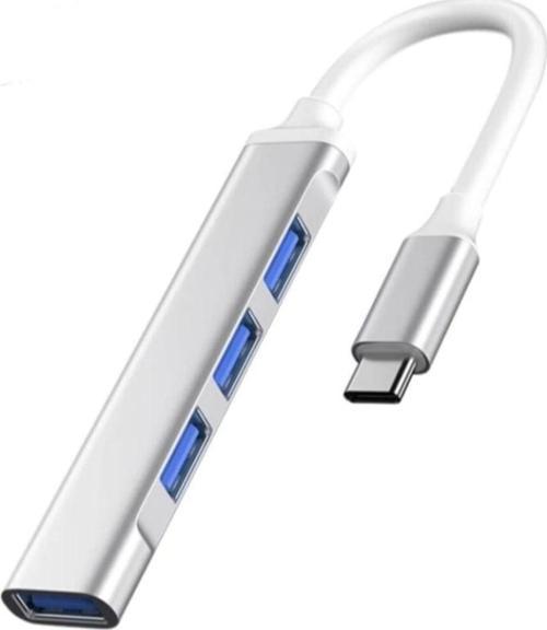 TYPE C  4 PORT USB 3.0 ÇOKLAYICI NOTEBOOK VE TELEFONLAR İÇİN
