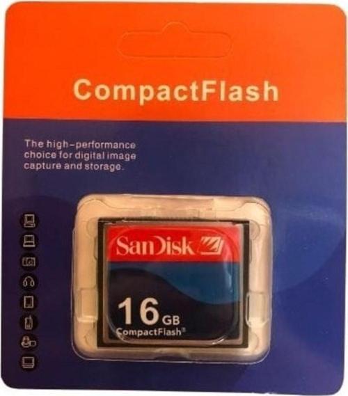 16GB Compact Flash Hafıza Kartı Cf Kart