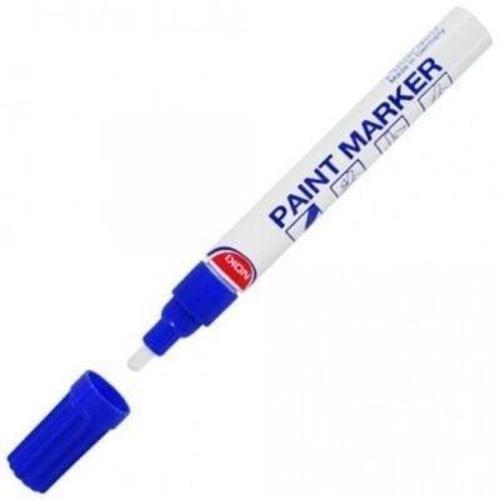 Paint Marker Mavi Endüstriyel Demir Kalemi