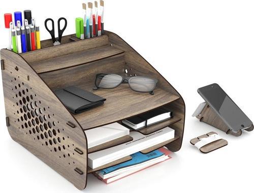 Fxm Modest - 6 Renk - A4 Evrak Rafı Masaüstü Organizer Düzenleyici