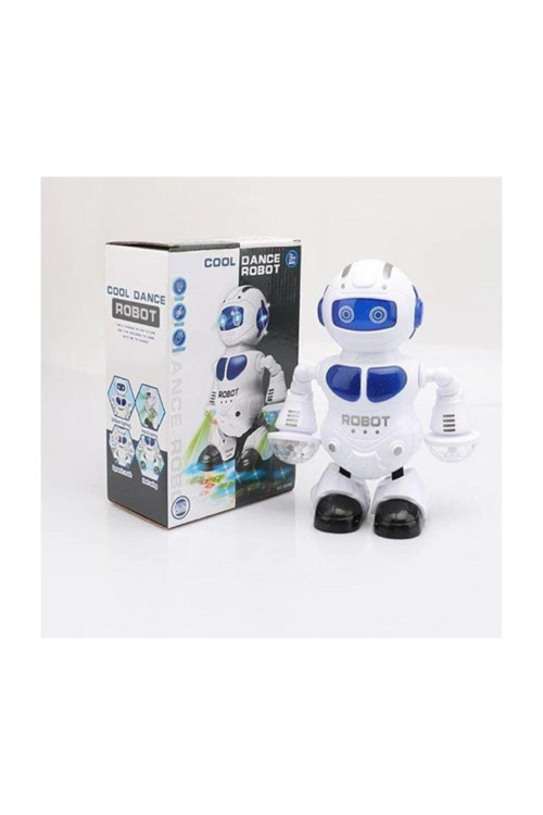 Beyaz Pilli Dans Eden Robot