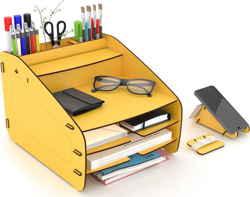 Fxm Modest - 6 Renk - A4 Evrak Rafı Masaüstü Organizer Düzenleyici