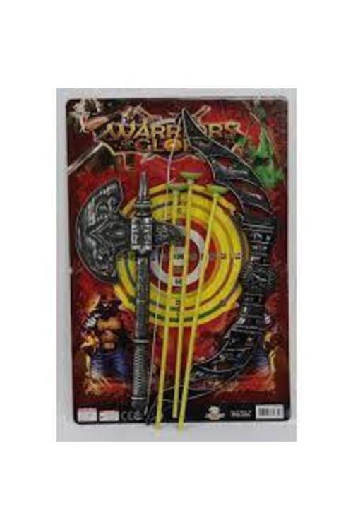 Osmanlı Ok Yay Balta Seti Dev Boy 5 Parça