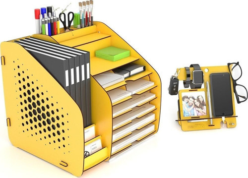 Fx-xl Hexa - 6 Renk - A4 Evrak Rafı Masaüstü Organizer