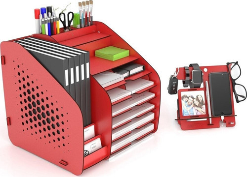 Fx-xl Hexa - 6 Renk - A4 Evrak Rafı Masaüstü Organizer