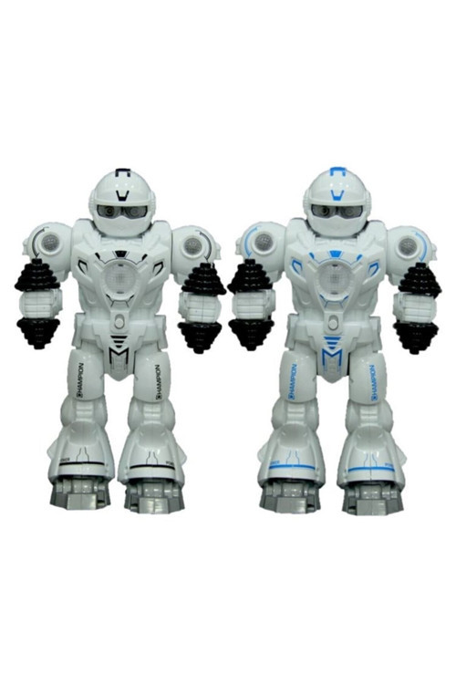 Sesli Ve Işıklı Sporcu Oyuncak Robot