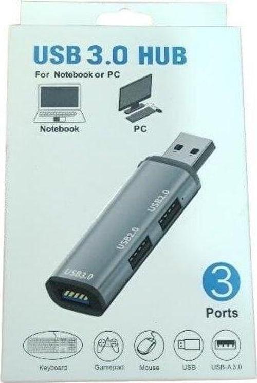 USB 3.0 HUB ÇOKLAYICI 1*USB 3.0- 2*USB 2.0 ÇOKLAYICI