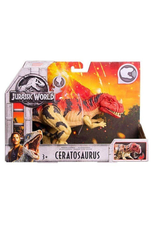 Jurassıc World Sesli Dinazor Figürleri Ceratosaurus Fmm23-Fmm29