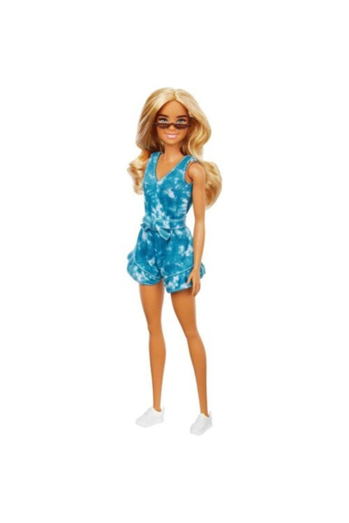 Barbie Fashionistas Mavi Tulumlu Fbr37 Grb65 Lisanslı Ürün