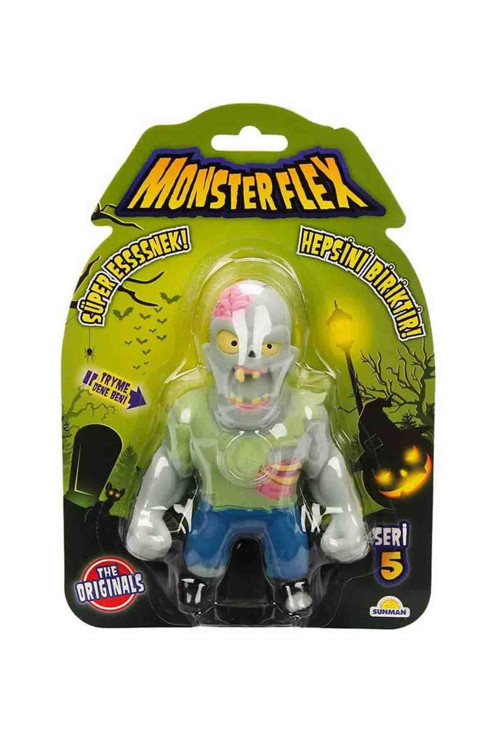Monster Flex Uzayan Süper Esnek Figür S5 15 Cm Zombie