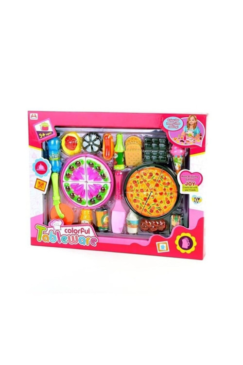 Kutulu Büyük Pizza Pasta Set