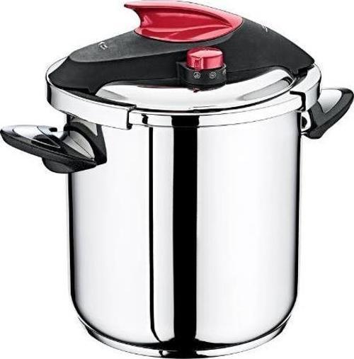 5092 İklim Model Matik 12 Litre Düdüklü Tencere Kırmızı