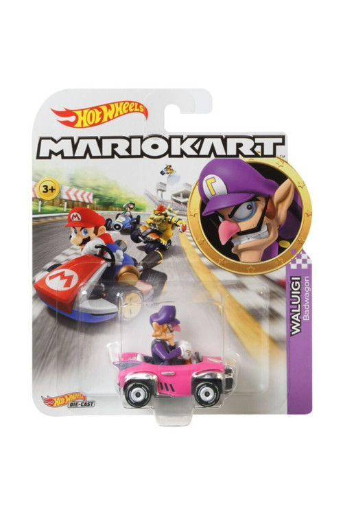 Orjinal Mario Kart Arabalar Waluıgı Bedwagon Gjh54 Hotwheels Mario Kart Araçlar