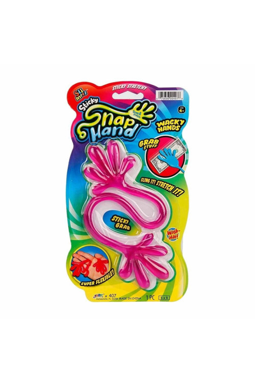 Eğlenceli Yapışkan El - Pembe