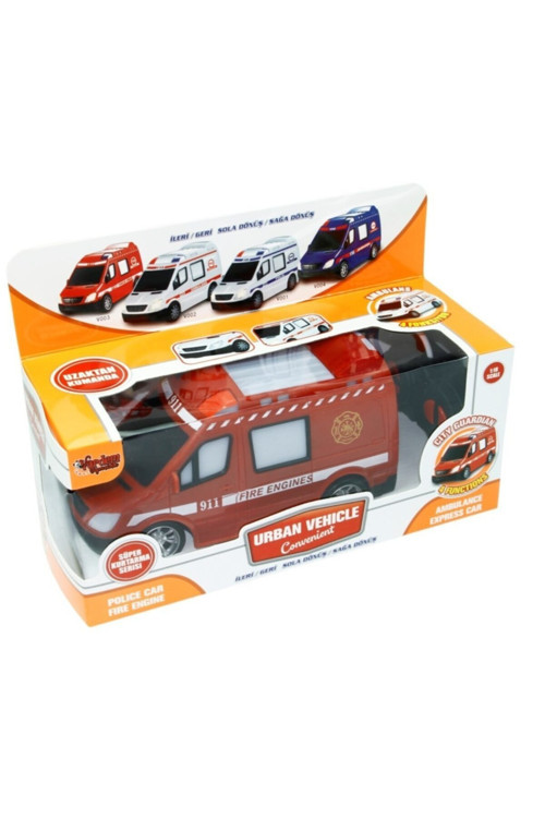 Uzaktan Kumandalı 1:18 Full Fonksiyonlu Itfaiye Aracı