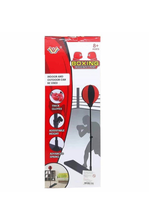 Ayaklı Boks Set Eldivenli Kzl-777-782