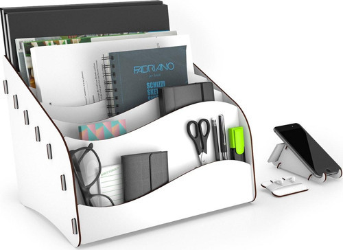 Design Otto Wavy Masaüstü Organizer Evrak Rafı - 6 Renk