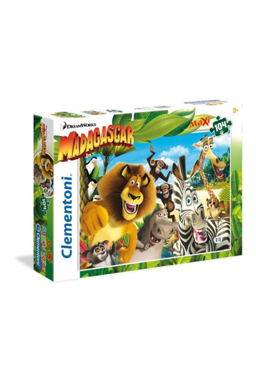 Clementonı Madagascar Maxi Puzzle - 104 Parça