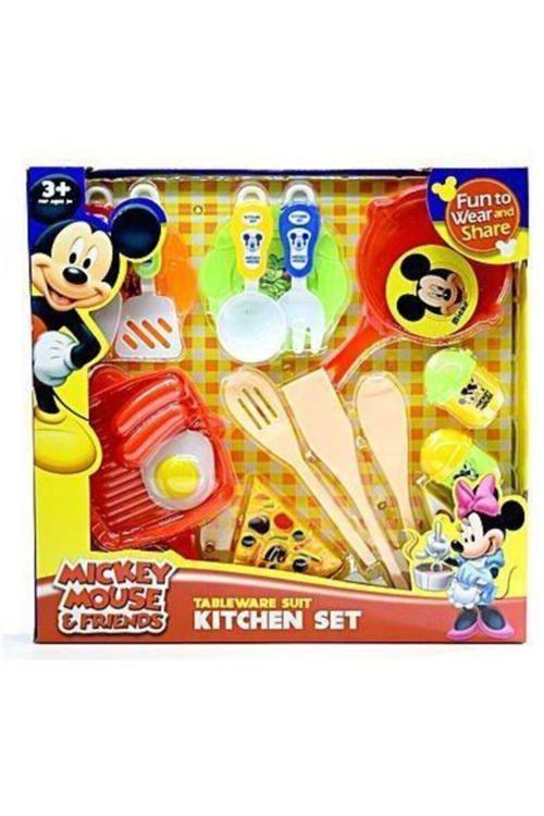 Mickey Mouse Ve Arkadaşları Mutfak Seti 661-9B