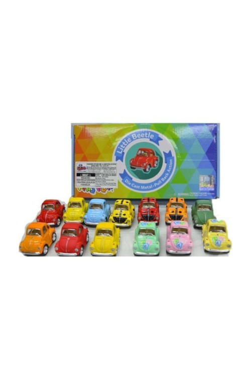 Metal Mini Çek Bırak Araba