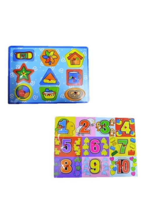 Eğitici Aşap Puzzle
