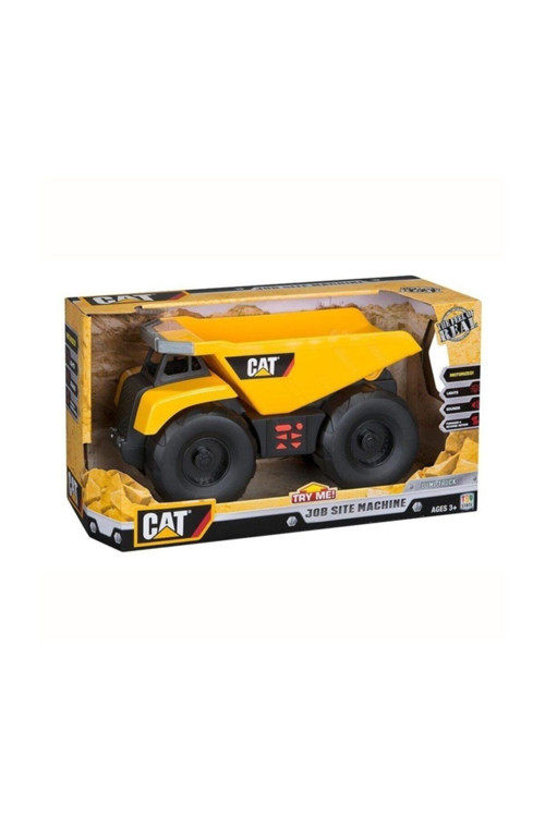 Cat Iş Makinesi Dump Truck Sesli Ve Işıklı Fonksiyonlu /
