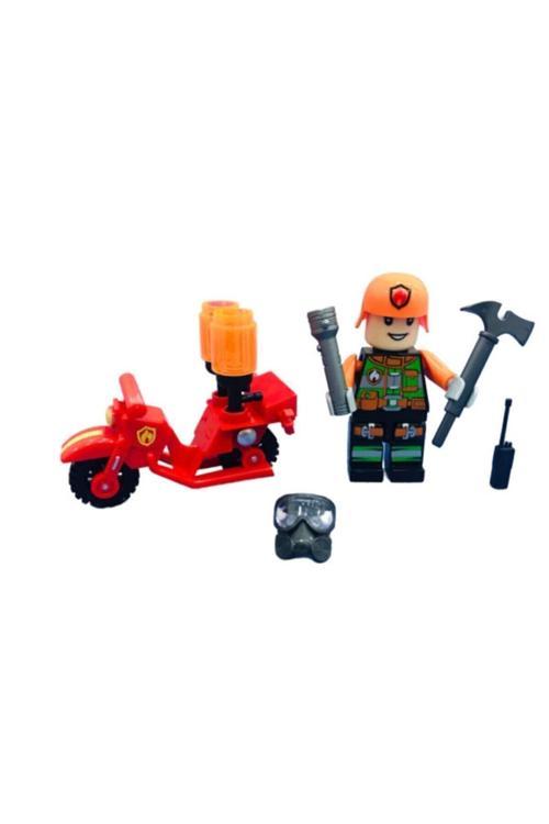 Motorlu Lego Itfaiye Seti 7 Parça