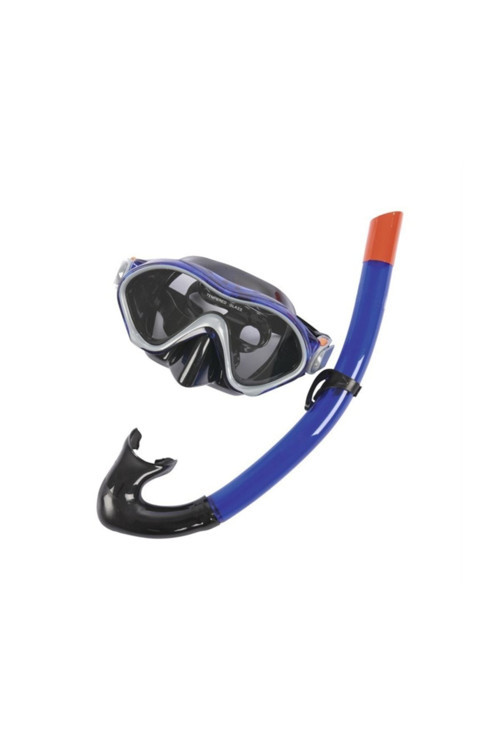 Mavi Aero Form Maske Ve Şnorkel