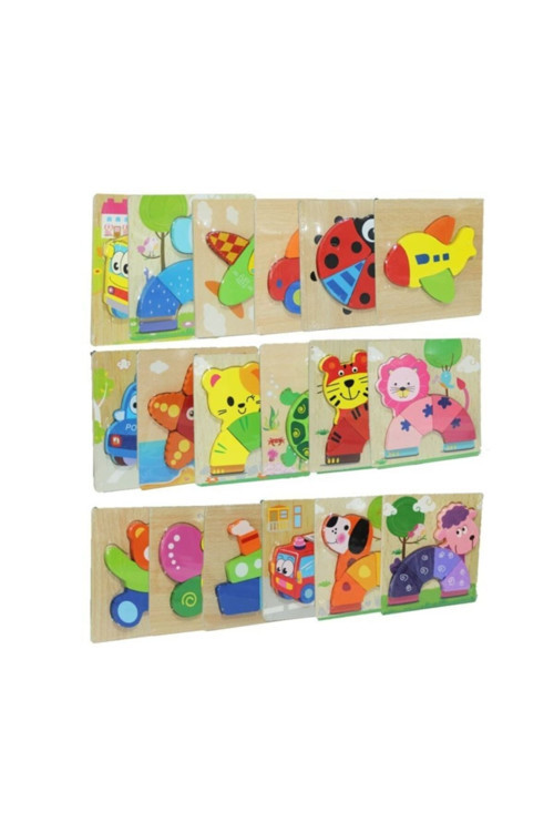 Ahşap Küçük Puzzle