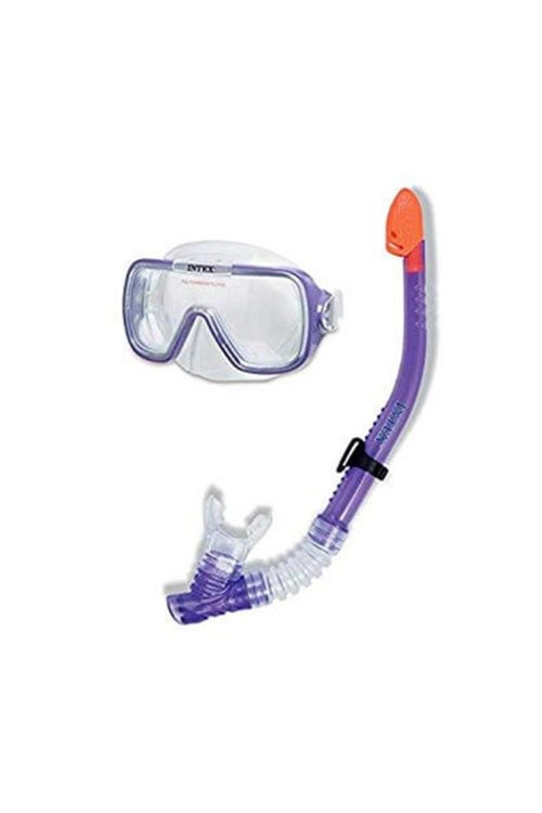 Snorkel Ve Maske Set - Mor